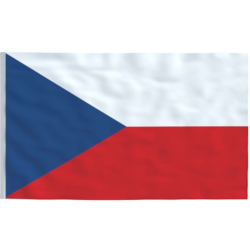 Czech Flag 90x150 cm Vidaxl