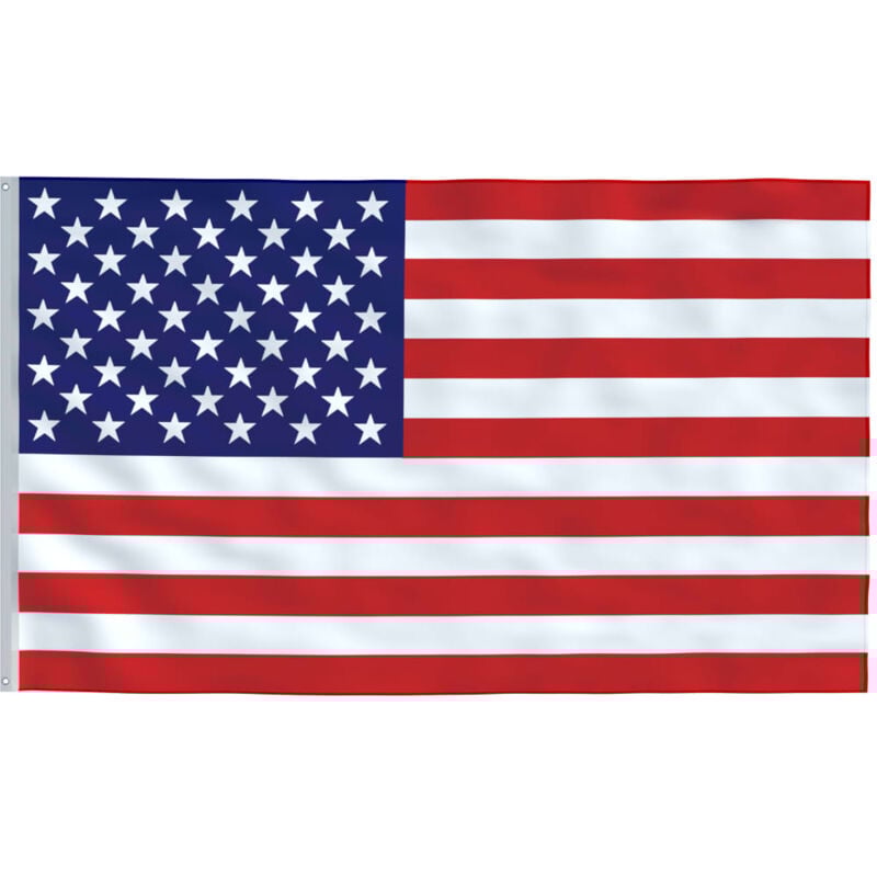 Us Flag 90x150 cm Vidaxl