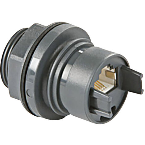Bulgin Buccaneer 6000 Gerätedose RJ45  PXP6033TP/E Buchse, Einbau    Schwarz 1 St.