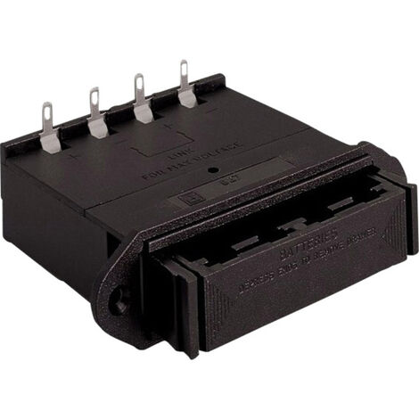 Bulgin BX0027 Batteriehalter 4x Mignon (AA) Lötanschluss (L x B x H) 95.3 x 61.2 x 26 mm