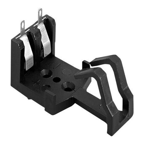 Bulgin BX0033 Support de pile 1x 6LR61 (9 V) raccordement à souder (L x l x H) 58.7 x 29.8 x 32.3 mm S448361