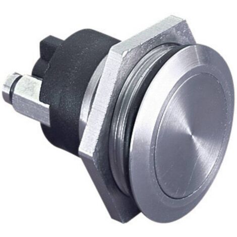 Bulgin MP0037 Bouton-poussoir antivandalisme 50 V 1 A 1 x Off/(On) à rappel (Ø x L) 21.5 mm x 29.6 mm IP68 (étanchéité
