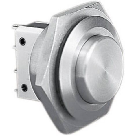 Bulgin MP0038/2 MP0038/2 Bouton-poussoir antivandalisme 250 V/AC 5 A 1 x Off/(On) à rappel (Ø x L) 2