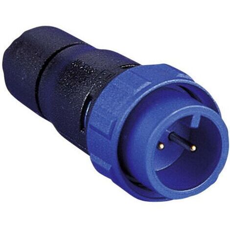 Bulgin PX0410/08P/6065 Cosse cylindrique mâle mâle, droit Nombre total de pôles: 8 Série (connecteur rond): PX04 1 pc(s