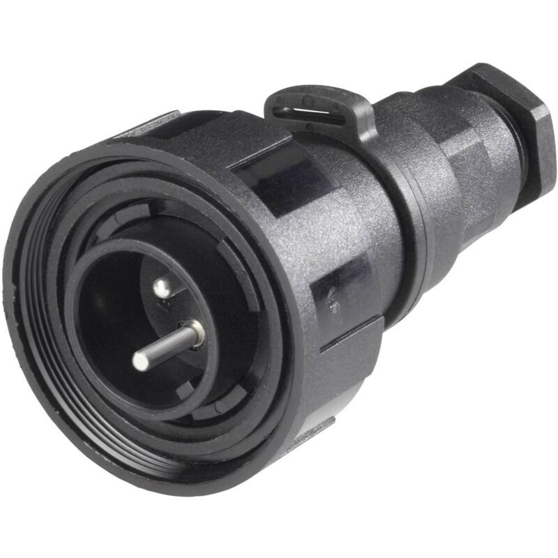 Bulgin PX0748/P Cosse cylindrique mâle mâle, droit Nombre total de pôles: 4 Série (connecteur rond): PX07 1 pc(s)
