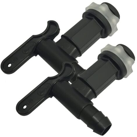 Bulk Hardware BH00133 Rubinetto per Barile di Raccolta Dell’Acqua, Set di 2 Pezzi