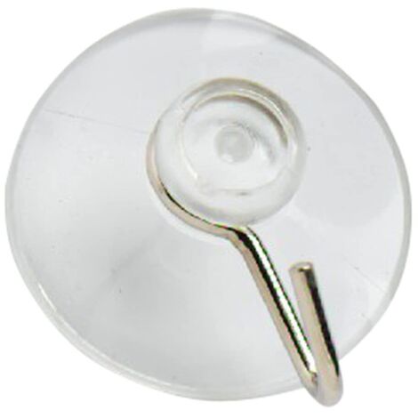 Bulk Hardware BH02006 Gancio a Ventosa, Set di 10 Pezzi