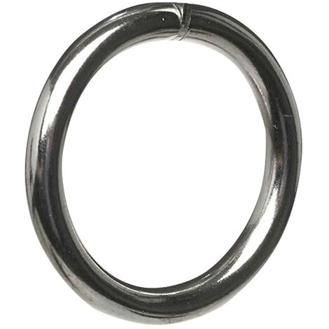 Bulk Hardware BH03262 Anelli per Aste per Tende in Metallo, Cromato, Set di 24