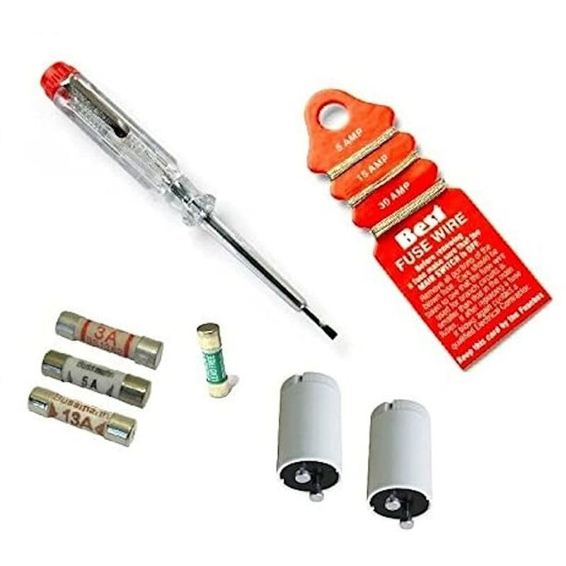 Image of BH06557, laboratorio Handy Electrical kit, bianco - Bulk Hardware