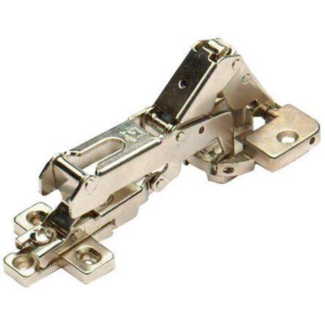 Bulk Hardware Charnière de placard à ressort en zinc plaqué 190 35mm
