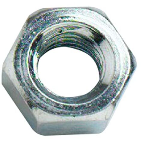 Bulk Hardware Limited BH02473 Dado Esagonale, Bianco, Set di 10 Pezzi