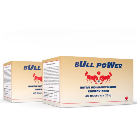 BULL POWER mangime complementare a base di taurina 40 buste da 25 g