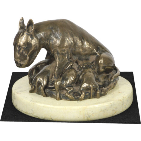 Bull Terrier, Bull Terrier II - statuette de chien, silhouette de chien, trophée pour une exposition canine par Art-Dog