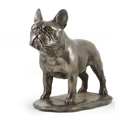 Bulldog francese - statuetta esclusiva per cani, design d'interni di lusso, edizione limitata di statuette Art-Dog