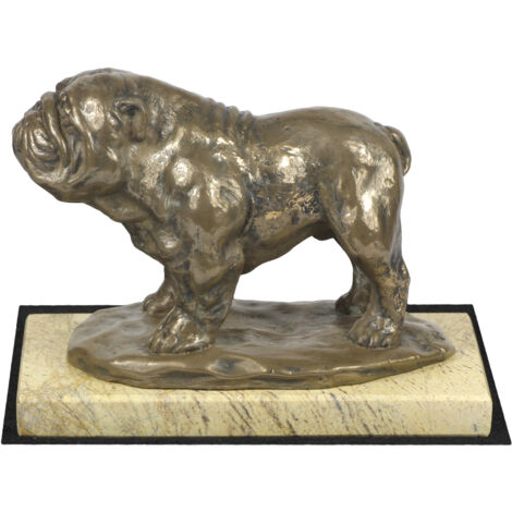 Bulldog I - una statuetta di cane, una figurina di sagoma di cane, un trofeo per una mostra canina di Art-Dog