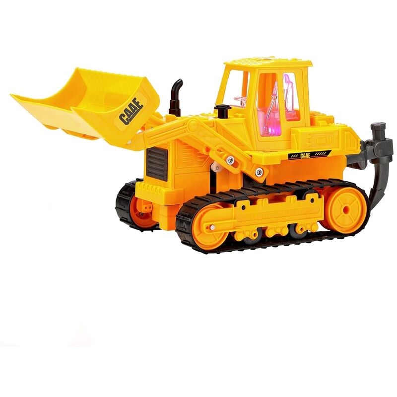 Bulldozer Rc Escavatore Cingolato Telecomandato Rtr Escavatore 1 45 Giallo