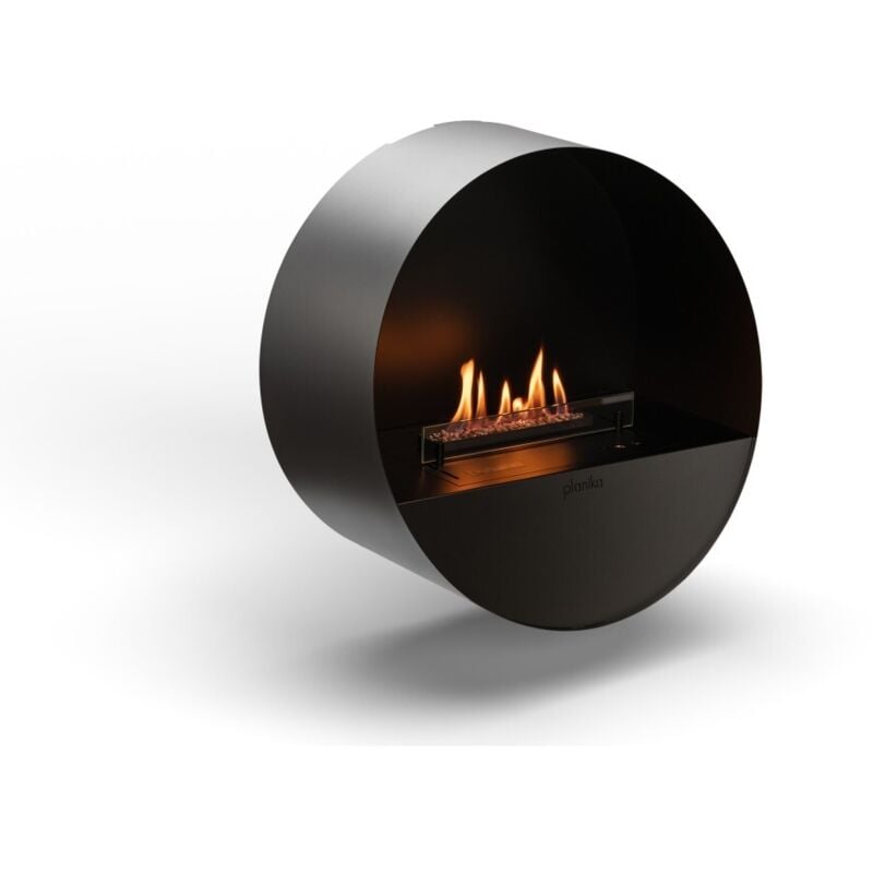 Planika - wall and floor bubble - Cheminée automatique murale ou au sol au bio éthanol bev