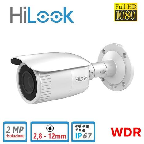 BULLET 2MP IP MOTO VF 2,8-12MM IR30 METAL&PLASTIC HILOOK