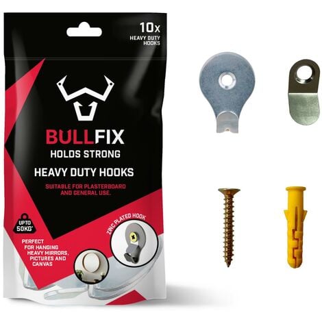 Bullfix Heavy Duty Picture Hooks for Plasterboard