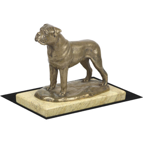 Bullmastiff, Bulmastif - statuetta di cane, figurina di sagoma di cane, trofeo per una mostra canina del marchio Art-Dog
