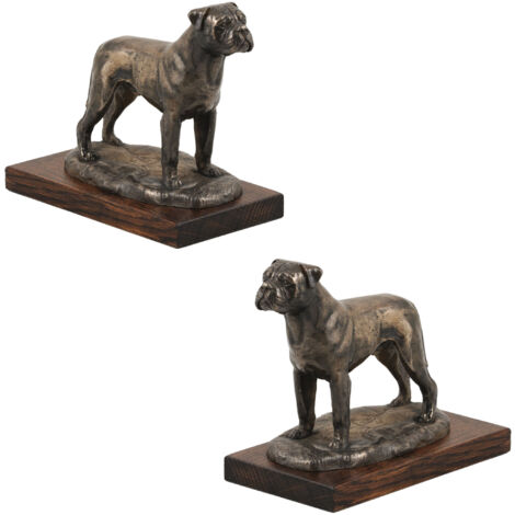 Bullmastiff, Bulmastif - statuetta di cane, statuetta da ufficio, trofeo per una mostra canina di Art-Dog