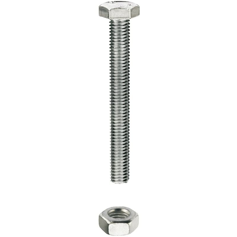 Bulloni testa esagonale din 933 - M5 x 60 - 100 pz...