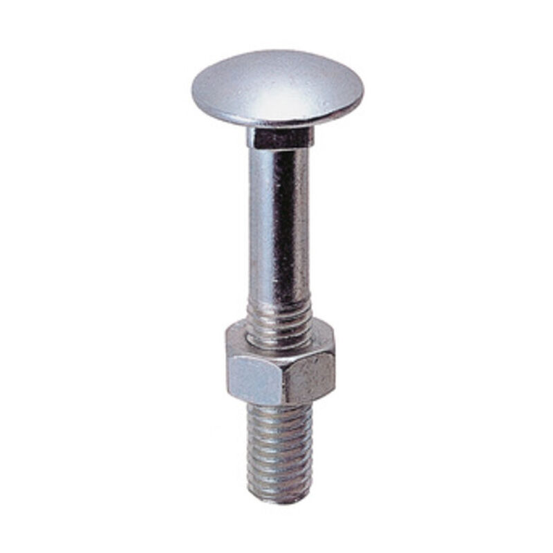 Q.ta'. 50 Bulloni Zinc. a Legno Ttqst Uni-5732