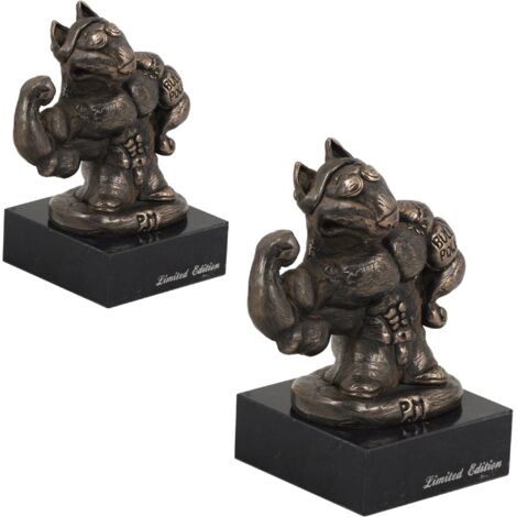 Bullterrier, Bullterrier V - Hundestatuette, Büste auf Steinsockel, Skulptur, Trophäe für die Hundeausstellung der Marke Art-Dog