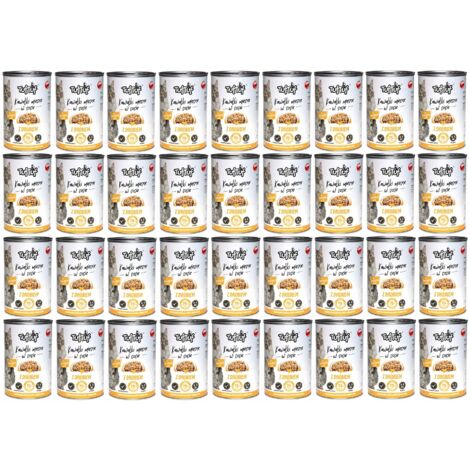 Bult Tuf Tuf Fleischstücke mit Geflügel in Sauce 415 g x 36 Stück