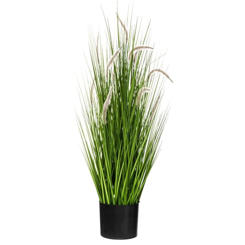 Atmosphera - Herbe artificielle en pot H100cm créateur d'intérieur