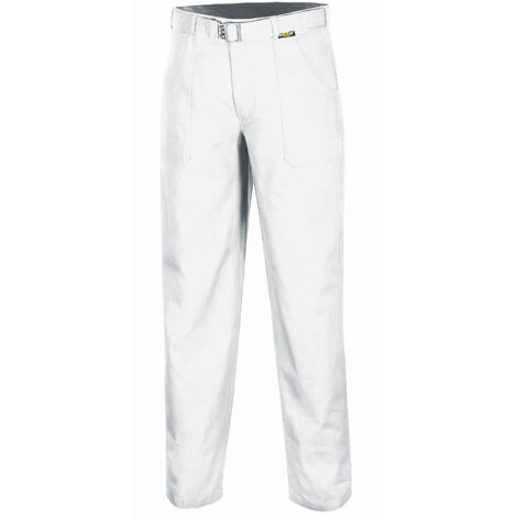 Bundhose 290 g/m² weiß Größe 58