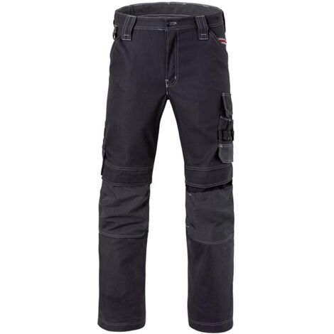 Bundhose Attitude, Gr.62, schwarz/kohlengrau