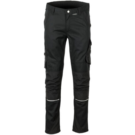 Bundhose Norit Gr.48 schwarz/schwarz 65%Polyester,35 %CO PLANAM