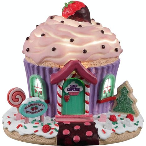 Bungalow di fragole per Natale