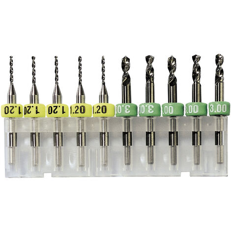 Bungard 81015 Leiterplatten-Bohrerset    Inhalt 10 St.
