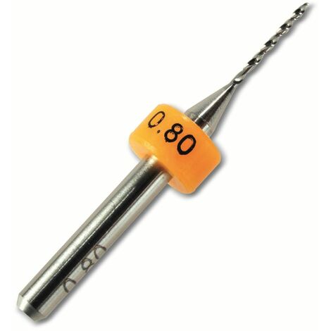 Bungard Hartmetallbohrer, 81008, 0,8 mm, 10 Stück