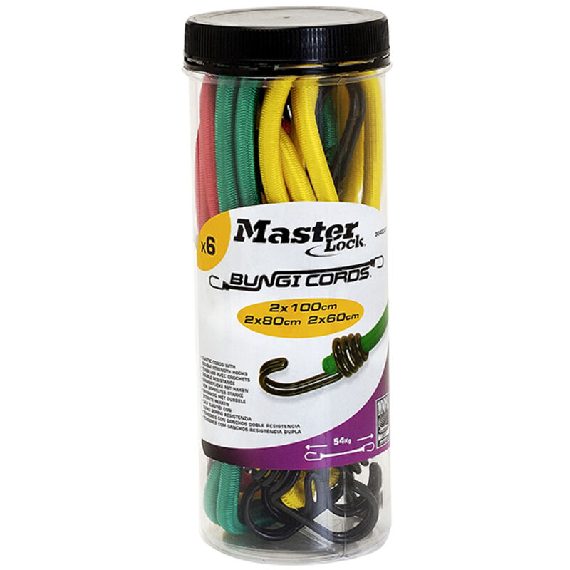 Master Lock 3107EURDAT Bungee Jar 12 Pieces MLK3107E