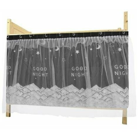 Bunk Bed Curtains Single Blackout Fabric Gauze Bed Tent Curtain 1.15m2m