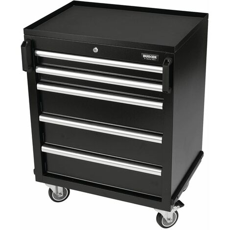 BUNKER&174 Modular Mobile Cabinet, 5 Drawer, 646mm (29792)