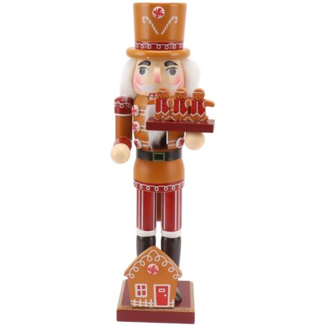 Bunte Holzfigur, 35,5 cm – Tischdekoration fürs Kinderzimmer, Modell Typ 2