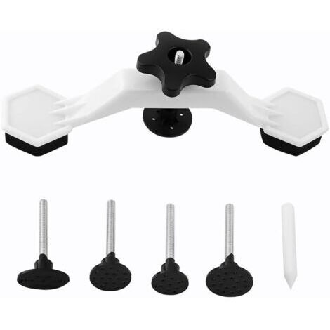 BUNTHAUS 1 extracteur de Pont + 1 Stylet + 5 languettes de Colle Outils debosselage carrosserie, Car Dent Puller, Kit de debosselage Voiture, Kits de Réparation de Dents, Ventouse Carrosserie