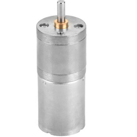 BUNTHAUS 1 moteur à engrenages métalliques basse vitesse 25 mm CC 12 V 25GA-370 pour serrure électronique