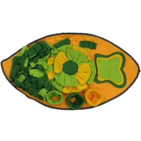 BUNTHAUS 1 Pc Coussin pour Chien pour Chien Pattes Tapis d'alimentation pour Chien Mangeoire pour Chien Pipi pour Chiens Bois Énigmes pour Chiens Chiot Race Polaire