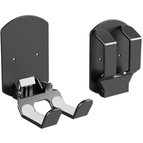 BUNTHAUS 1pcs Support Casque Gamer avec Crochet Adhésif, Porte Casque Pliable pour Bureau et Mur, Support de Casque Anti Glissement et Résistant, Installation Facile sans Perçage