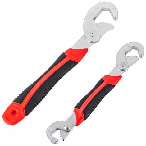BUNTHAUS 2 Pièces Clés Réglables Serre Ecrou Multifonctionnelles Kit De Clés Universelles