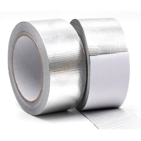 BUNTHAUS 2 rouleaux de ruban adhésif isolant pour échappement de 5 m x 5 cm, écran thermique pour échappement, adapté aux tuyaux d'échappement de motos et de voitures.