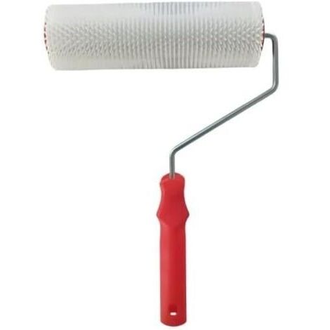 BUNTHAUS 23 cm Rouleau Débulleur, Rouleau Anti mousse, Rouleau Débulleur Ragréage, Rouleaux Rouleau de Peinture pour Dégazer Les Revêtements de Sol