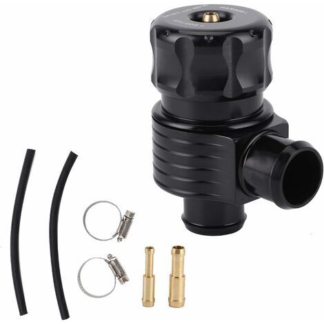 BUNTHAUS 25mm/1in Turbo Blow Off Valve Kit Aluminium BOV Dump Valve Universal Auto Car Accessoire