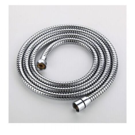 BUNTHAUS 2m de tuyau crypté plaqué 304 Flexible de Douche en Acier Inoxydable