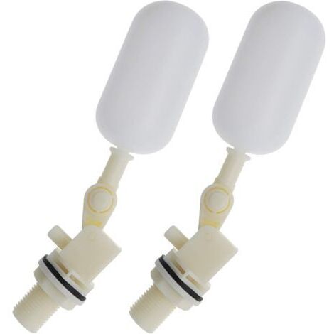 BUNTHAUS 2pcs 3/4 pouce Robinet Boule de Vanne à Flotteur Eau automatique pour Aquarium 25mm